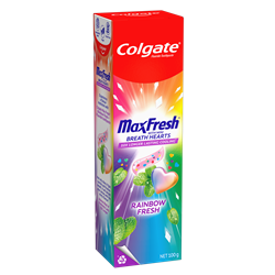 Colgate Max Fresh Flavours 2024 Carton Rainbow Fresh 3D